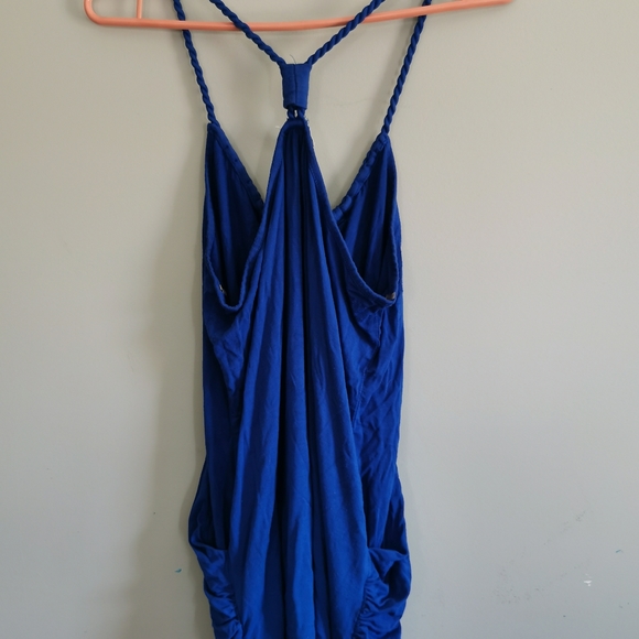 Blue tank top - Picture 2 of 4